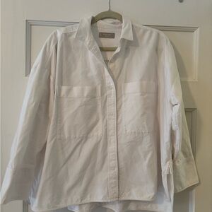 White Button-Up Shirt